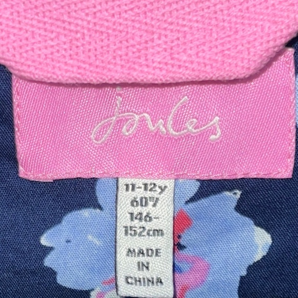 Joules pink velveteen rabbit quilted zip sleeveless vest Size 11/12y - Picture 3 of 9